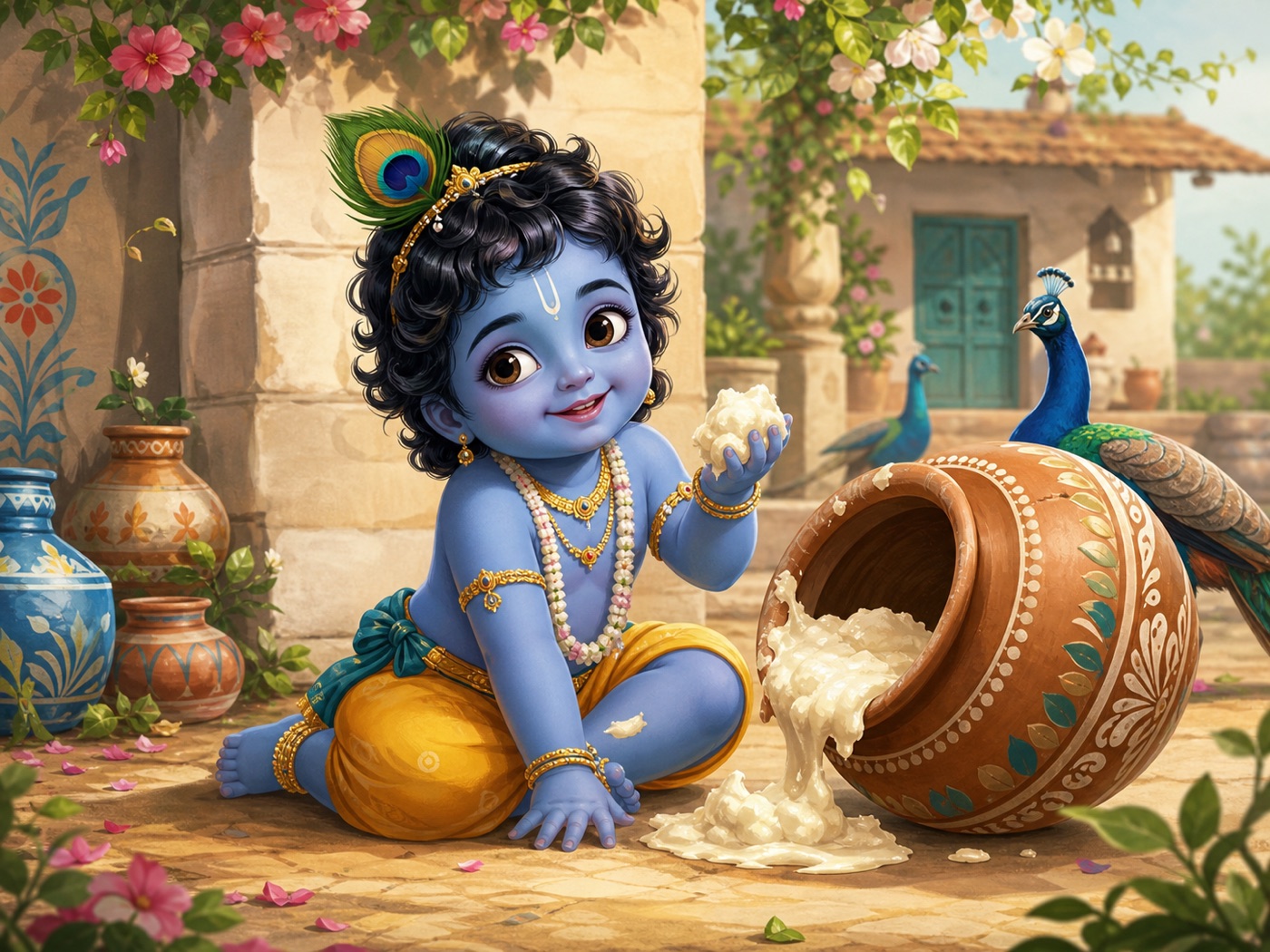 Krishna and the Butter Pot